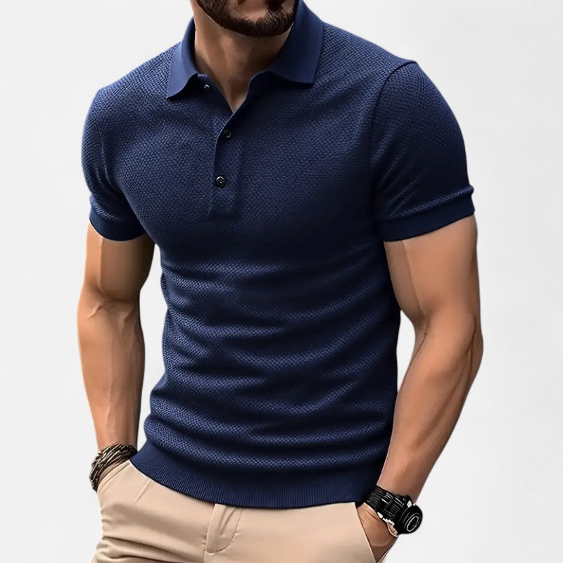 Ariste | Polo texturé respirant – Homme