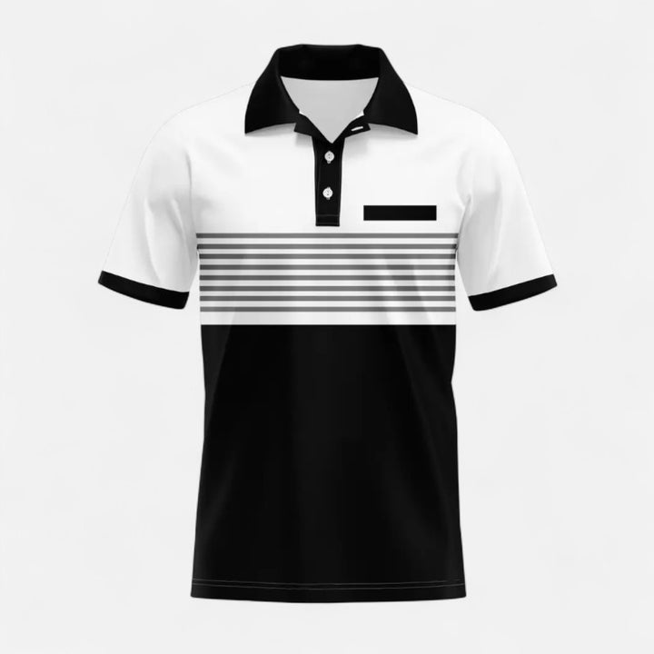 Ariste | Polo à bandes – Homme
