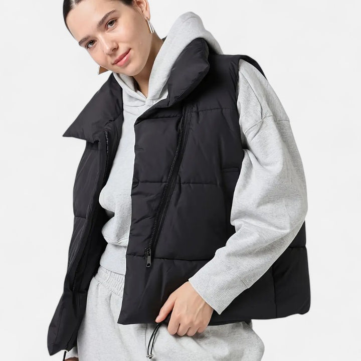Ariste | Doudoune sans manches oversize pour femme