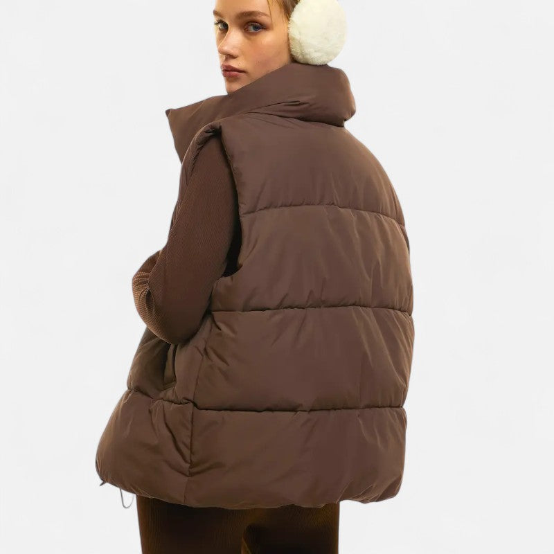 Ariste | Doudoune sans manches oversize pour femme