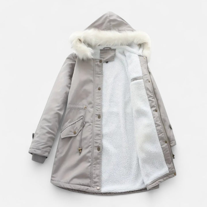 Ariste | Parka chaude à capuche pour femmes