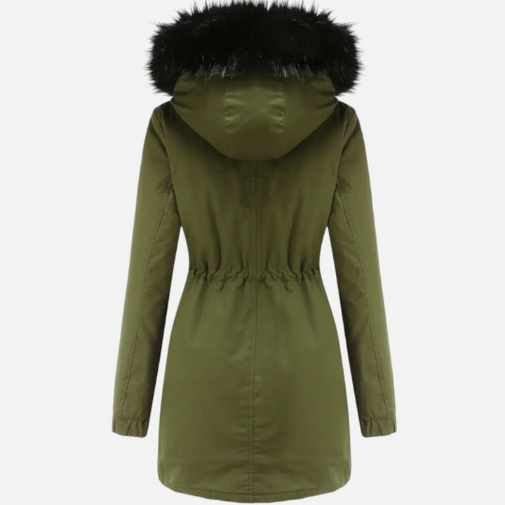 Ariste | Manteau parka pour femme doublé en polaire moelleuse