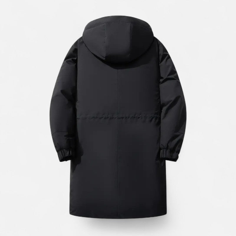Ariste | Manteau d’hiver grande taille à capuche pour homme