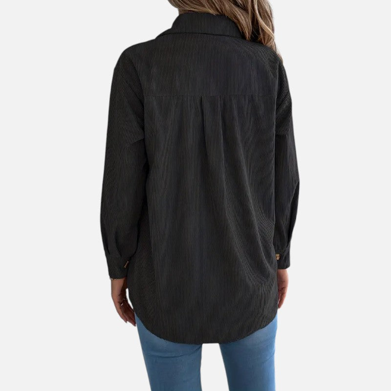 Ariste | Veste en velours côtelé à manches longues pour femme