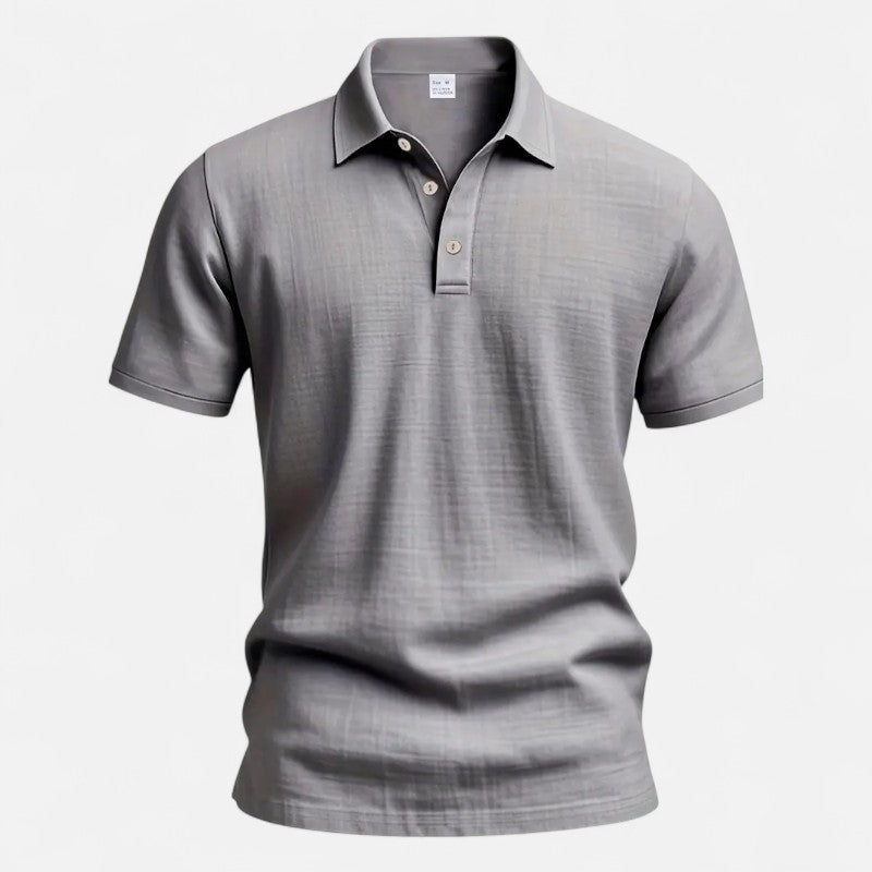 Ariste | Chemise-polo en lin – Homme