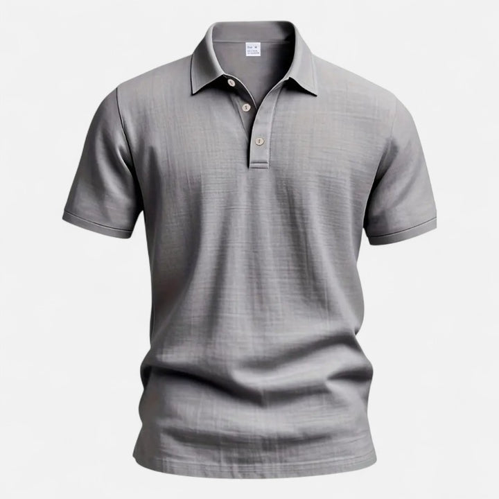 Ariste | Chemise-polo en lin – Homme