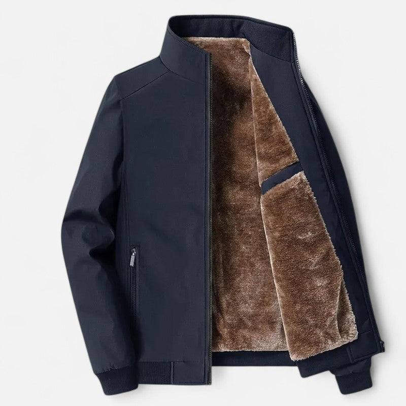 Ariste | Manteau en Laine Doublé Polaire pour Homme
