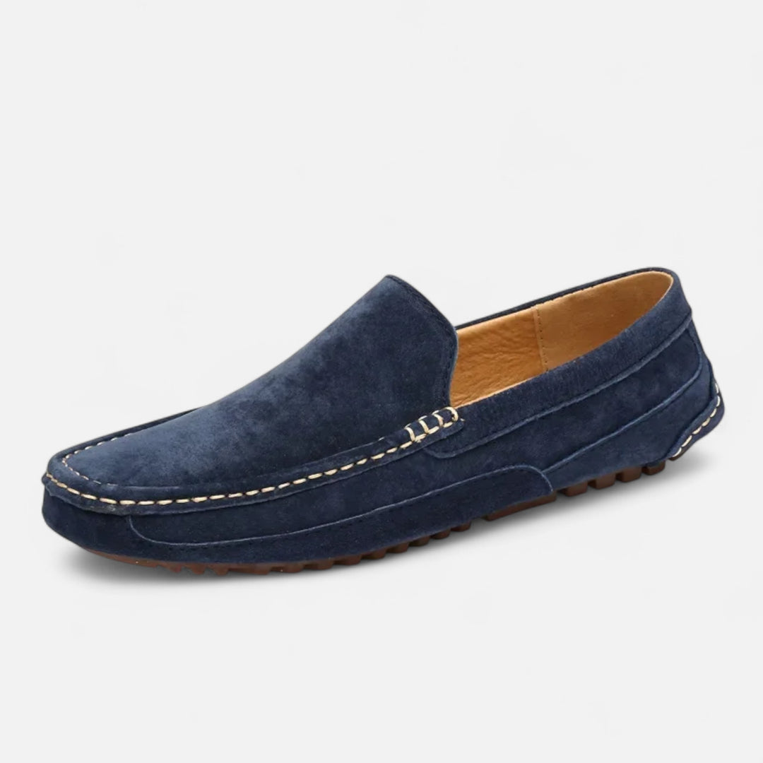 Ariste | Mocassins de luxe décontractés en cuir suédé pour homme
