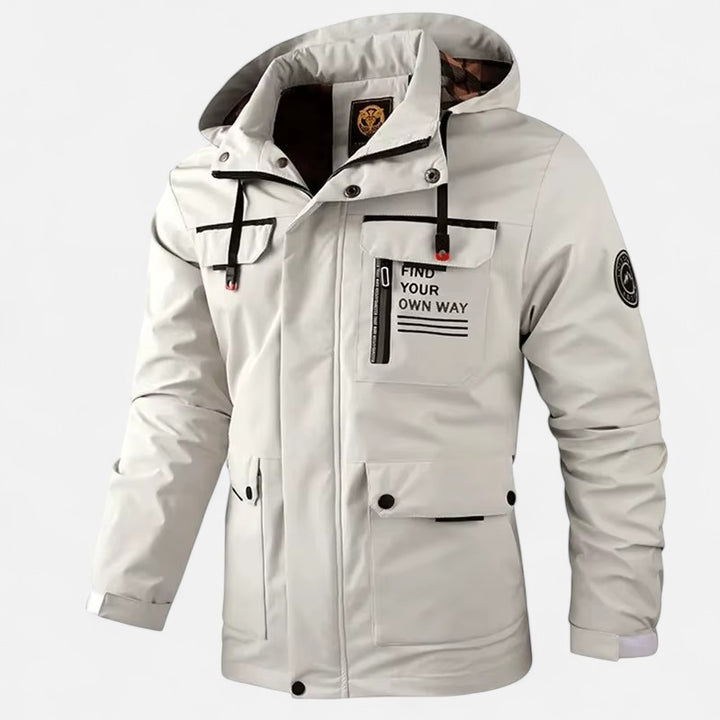 Ariste | Coupe-vent Softshell à capuche pour homme