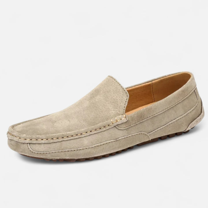 Ariste | Mocassins de luxe décontractés en cuir suédé pour homme