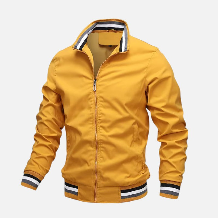 Ariste | Veste homme zippée, col montant