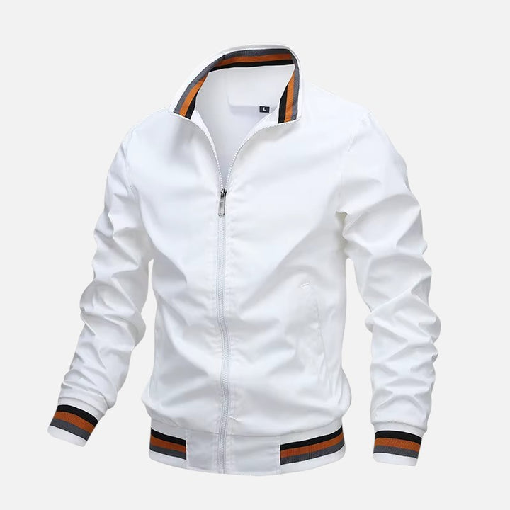 Ariste | Veste homme zippée, col montant