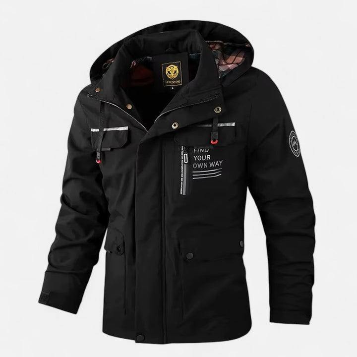 Ariste | Coupe-vent Softshell à capuche pour homme