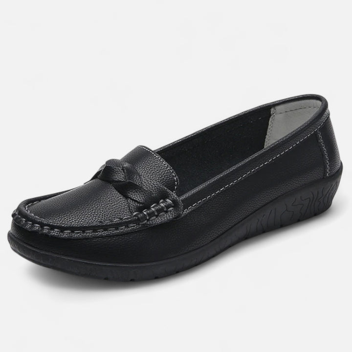 Ariste | Chaussures à enfiler en cuir souple pour femme